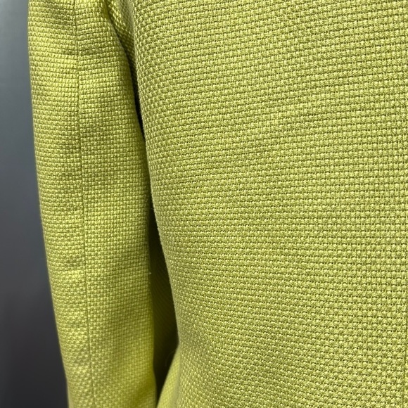 Casual corner size 6 blazer crop jacket lime green green with 4 button front - Picture 6 of 17